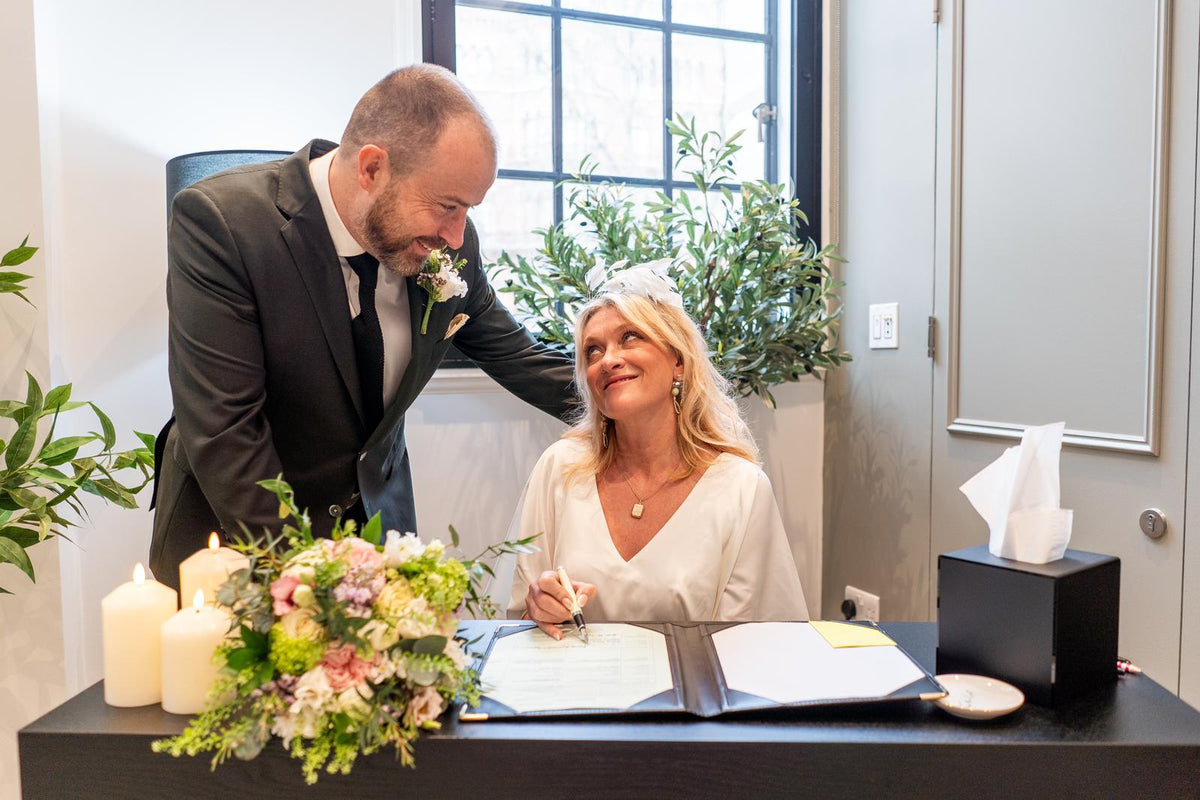 A Town Hall Wedding